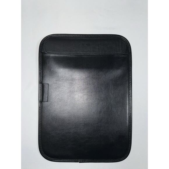 Levenger Black Leather Pad Backer 10” X 14” - Picture 1 of 8